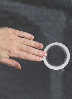 Komplet za popravila Outwell Tenacious Tape Mesh Patches - black/grey