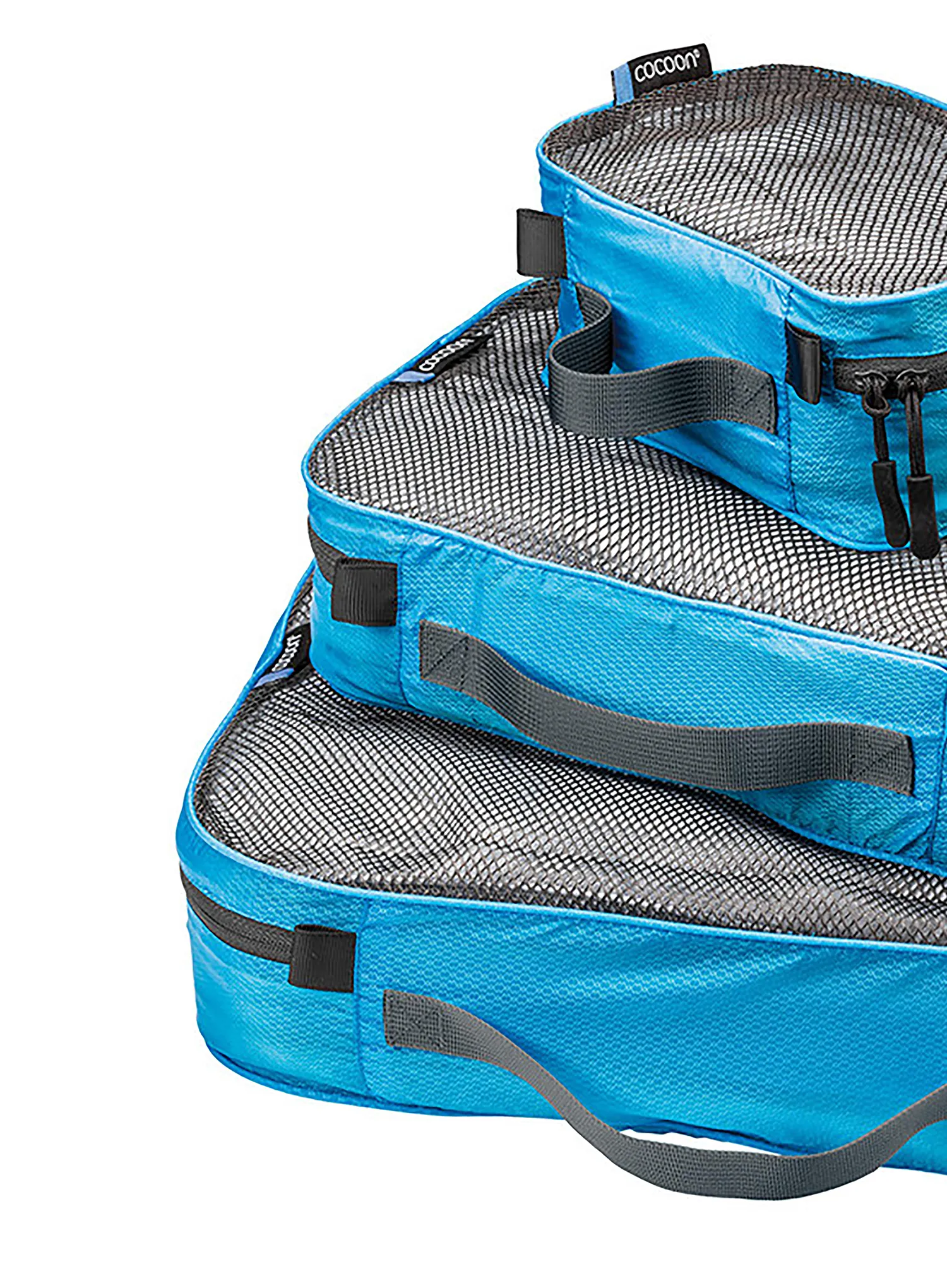 Komplet organizatorjev Cocoon Packing Cube Ultralight Set - caribbean blue
