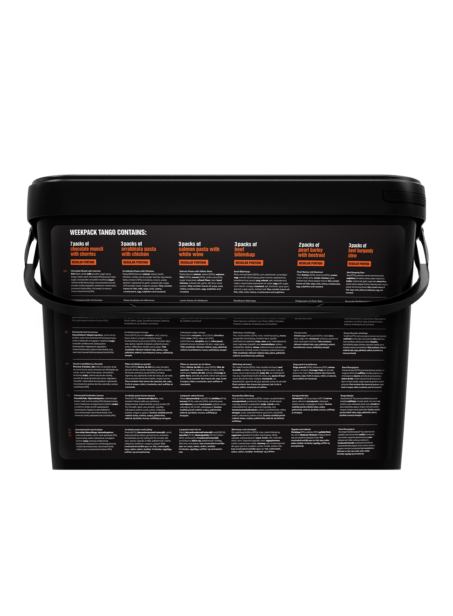 Komplet Tactical Foodpack Weekpack Tango