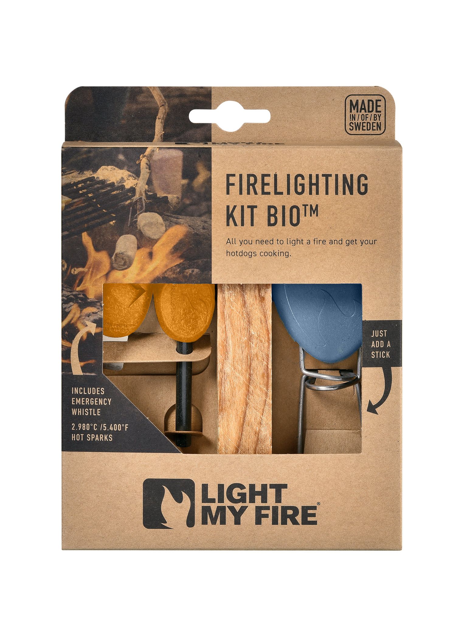 Pohodniški komplet Light My Fire Lighting Kit Bio - firelighting