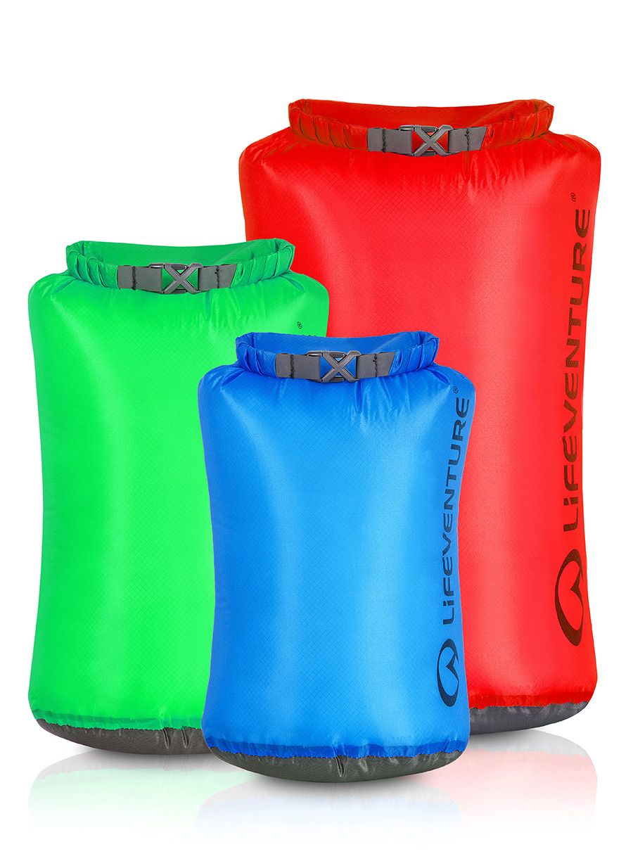 Komplet vreč Lifeventure Ultralight Dry Bag Multipack